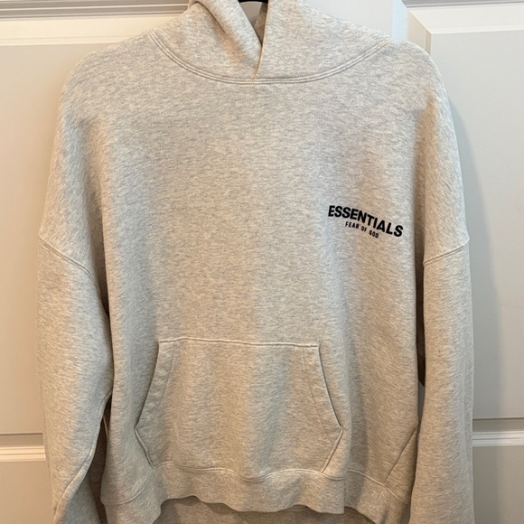 Essentials Other - Essentials Light Gray oatmeal hoodie